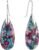 SELOVO Stone Fishhook Dangle Drop Earrings Statement Earrings for Women Stone