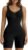 SHAPERX Women’s Shaping Mid-Thigh Bodysuit Tummy Control Shapewear Seamless Full Body Shaper
