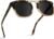 WearMe Pro WMP Eyewear – Women’s Oversized Polarized Sunglasses: Square Vintage Style with Metal Double-Bar Bridge