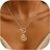 Chunky Gold Necklace for Women Trendy Non Tarnish 14K Gold Plated Paperclip Chain Charm Necklaces Chunky Heart Cross Clover Pearl Pendant Necklace with Toggle Clasp Statement Jewelry Gift for Women