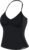 AUROLA Influence Longline Strappy Workout Halter Tops for Women,Removable Cups Padded Bras Impact Gym Yoga Sleeveless Top