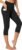Heathyoga Capri Leggings for Women High Waisted Capri Leggings with Pockets for Women Tummy Control Yoga Pants Women