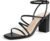 DREAM PAIRS Women’s Heels Chunky Block Strappy Square Open Toe Ankle Buckle Heeled Sandals Wedding Party Dress Shoes Indie