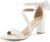 Reimferce Comfortable Block Heels for Women: 3.14″ Stable Walk for Confidence on Wedding – Elegant Bow Ankle Strap & Cushioned Insole for Bride & Bridesmaids