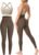 Workout Sets for Women 2 Piece Seamless High-Waisted Leggings & Cross Back Padded Sports Bra for Yoga Pilates