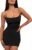 LILLUSORY Women’s Mini Sexy Bodycon Dress 2026 Spring Summer Going Out Short Backless Party Club Dresses Y2k Clothes