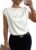 Dokotoo Womens Tops Dressy Casual Elegant Bow Tie Neck Short Sleeve Blouses Spring Office Work Business Outfits Shirts