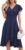 ANRABESS Womens Cocktail Dress Semi Formal Wedding Guest Wrap Midi Dresses Summer Western A Line High Low Ruffled Dress