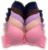 6 pcs ADD 2 Cup Thick Padding Extreme Double Pushup 32B-40C Bra
