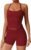 QBGJTD Two Piece Workout Sets For Women Tank Top Matching High Waist Booty Lifting Shorts Gym Yoga Active Wear Outfits