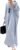 chouyatou Women’s Casual Long Sleeve Button Down Loose Striped Cotton Maxi Shirt Dress