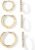 PAVOI Gold Hoop Earrings for Women – 14K Gold Plated 925 Sterling Silver Posts 3 Pairs Hoop Earrings Set for Women – Hypoallergenic Huggie Earring Pack