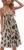 VOTEPRETTY Women’s Summer Dresses Spring Sundresses Beach Clothes Outfit Vacation V Neck Casual Tropical Resort Hawaiian