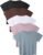 HOPLYNN 5 Pack Womens Loose Fit Crop Top Short Sleeve Crew Neck T Shirts Workout Athletic Running Yoga Gym Casual Tees