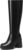 Knee High Boots Women Chunky Heeled Square Toe Boot Platform Tall Long Boots Side Zipper Gogo Boots