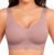 Xcutting Women Wirefree Bras for Women Full Coverage No Underwire Everyday Bras Comfortable Wireless Padded Bras