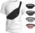 MAXTOP Large Crossbody Fanny Pack with 4-Zipper Pockets,Gifts for Enjoy Sports Festival Workout Traveling Running Casual Hands-Free Wallets Waist Pack Phone Bag Carrying All Phones