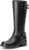 DREAM PAIRS Women’s Knee High Boots Combat Boots Goth Boot Lace Up Adjustable Buckles Chunky Low Heel Fall Booties with Side Zipper to Put on and off