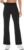 High Waist Mini Flared Leggings for Women, Tummy Control Casual Flare Yoga Pants for Yoga Workout Gym