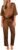 Ekouaer Satin Pajama Set Womens Silk Short Sleeve V Neck Shirt with Long Pant Soft Loungewear Pjs Set