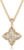 Fettero Gold Clover Necklace for Women Dainty 14K Gold Plated CZ Pendant Necklace Adjustable Chain Choker Charm Colorful Clover Pendant Lucky Necklaces for Women Jewelry