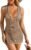 FAIRY SEASON Womens Crochet Cover Ups Knit Hollow Out Sleeveless Dress Swimsuit Bathing Suit Coverup 2026 for Beach Pool