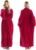 Oksun Womens Fleece Warm Robe: Cozy Flannel Long Zipper Bathrobe – Plush Winter Housecoat Nightgown