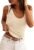 PRETTYGARDEN Womens Summer Sleeveless Tank Tops 2026 V Neck Ruffle Lightweight Ribbed Knit Shirt Casual Going Out Top