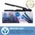 HAI Convertible Ceramic Hair Straightener for Women – Professional Fast Heating Flat Iron with 5 Temperature Levels for All Hair Types – (Classic Blue)