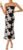 ZESICA Women’s Summer Strapless Floral Midi Dress 2026 Bodycon Mesh Tube Wedding Guest Cocktail Party Formal Dresses