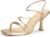 Women’s Strappy Kitten Heels Square Open Toe Sandals Party Wedding Ankle Strap Shoes