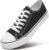 ZGR Womens White Tennis Shoes for Women,Lace up Canvas Sneakers,Casual Walking Canvas Shoes
