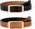 SUOSDEY Women Reversible Leather Belts for Jeans Pants Dresses Ladies Fashion Belts with Gold Buckle,Width 0.9″