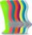 fenglaoda 8 Pairs Compression Socks for Men & Women 20-30 mmHg Knee High Nurse Pregnant Running Medical and Travel Athletic