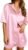 Ekouaer Pajamas for Women Silk Satin Pjs Soft Sleepwear Short Sleeve Button Down Pjs Top and Shorts 2 Piece Lounge Set S-XXL