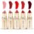 VOTUM Tahari 5pc Lipstick Set – Multi-Finish Lipsticks for Women, Matte, Cream, and Pearl, Long-Lasting Lipstick Color Gift Set (Red)