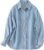 LifeShe Women Denim Shirt Jean Jacket Oversize Button Down Shirt Long Sleeve Jean Tops Trendy Shackets