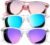 Joopin 3 Pack Square Sunglasses Polarized UV Protection Trendy Sun Glassses Fashion Shades for Women Men