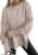 ANRABESS Women Oversized Sweatshirts Thumbhole Long Sleeve Hoodies Shirts 2025 Fall Side Slit Pullover Top Teen Y2k Outfits