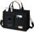 Canvas Tote Bag for Women Crossbody Work Purse with Pockets Top Handle Handbag Satchel Bags for Travel Nurse Teacher