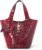 Tote Bag for Women Vegan Leather Bucket Purse for Women Top Handle Handbag Shoulder Bag with Detachable Small Purse