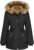 HEEKPEK Women Winter Coats Fleece Lined Parka Jackets Hooded Warm Thicken Coat With Pockets and Fur Hood Trendy Overcoat