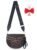 Bum Bag Crossbody Bag for Women | Spacious Bum Bags | Nylon Crossbody Fanny Packs | Leopard Purse Belt Wallet (Colour Bum Bag-Brown Leopard)