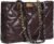 Luxury Soft Lambskin Quilted Shoulder Bag with Black & Gold Mixed Chain Strap for Women