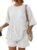 Trendy Queen 2 Piece Summer Set Oversized Top & Loose Fit Shorts with Pockets