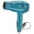 Conair Cord-Keeper Dryer with Folding Handle and Retractable Cord, 1875W Travel Hair Dryer, Ionic Technology, Teal
