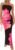 PRETTYGARDEN Women Summer Strapless Maxi Dress Bodycon Floral Sexy Long Wedding Guest Dress Formal Tube Mesh Cocktail Dresses