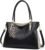 FOXLOVER Large Capacity Genuine Leather Tote Bag for Women Top-handle Bags Designer Handbags Shoulder Big Purses Minimalist
