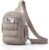 BAGSMART Small Sling Bag for Women, Puffer Crossbody Bag Purses Hobo Handbag Fanny Packs for Travel Hiking