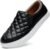 STQ Loafers for Women Memory Foam Slip On Sneakers EleeS Quilted 1.0 Comfort Fall Shoes